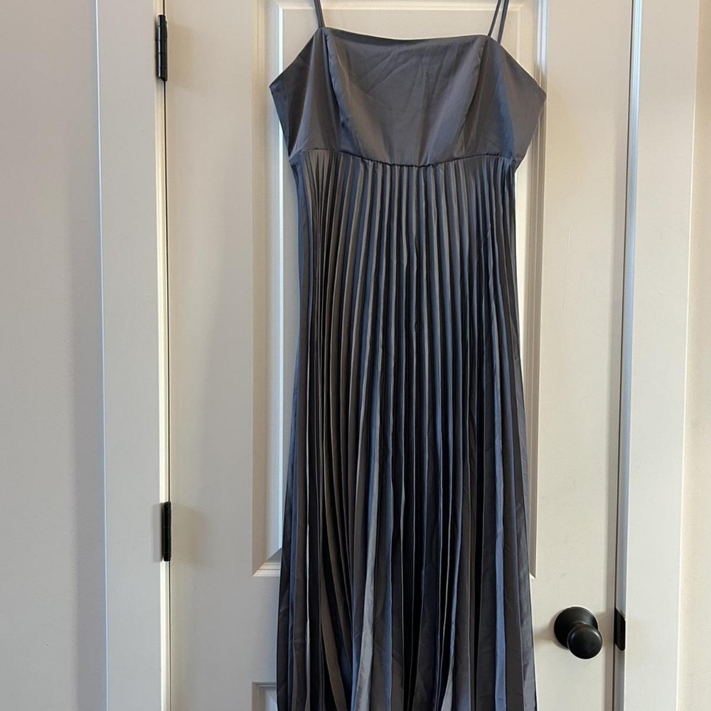 Petal & Pup Women's Silver and Grey Dress
